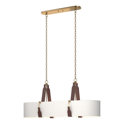 Saratoga 4 - Light Kitchen Island Linear Pendant