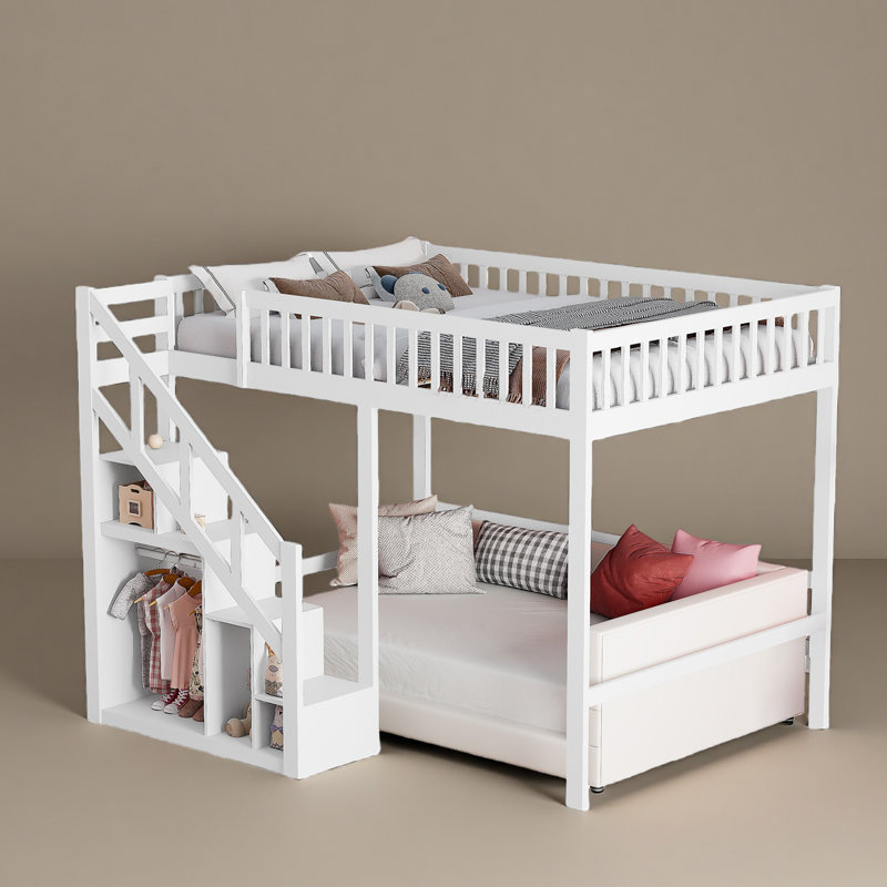 Solid Wood Bed, 90