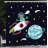 East Urban Home Alien Shower Curtain Extraterrestrial Being Hello Multicolor-106523062