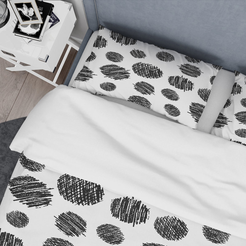 Black Microfiber 2 Piece Duvet Cover Set, Twin Duvet Cover + 1 Standard Sham