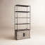 Alex Etagere Storage Bookcase