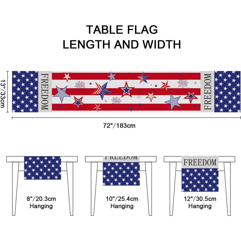 Linge de table patriotique