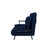 46" Wide Folding Sofa Bed 5-in-1 Convertible Chair For Two - 5-position Adjustable Backrest With Pillow, Space-saving Sleeper For Living Room, Bedroom & Office (71.6"w X 46"d)-11014699