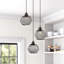 Alaycia 3 - Light Copper Geometric Pendant