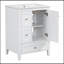 Meuble-lavabo 24 po avec tablette réglable-701192336