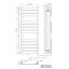 Burruss Flat Panel Heated Towel Rail Ladder Warmer Heater-1959410981-1959410976