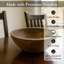Fabdivine Handcrafted Wooden Vase for Elegant Styling
