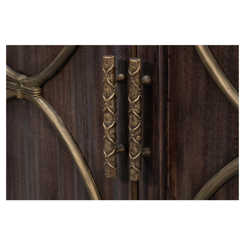 Details 48'' W Solid Wood Credenza