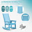 HDPE Outdoor Rocking Chair-1668032072