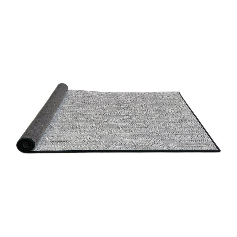 Geometric Indoor Rug, Round 7'