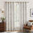 Adalen Floral Watercolor Double Layers Blackout Room Darkening Lined Thermal Insulated Energy Saving Window Curtains 2 Panels-371624676-371624679