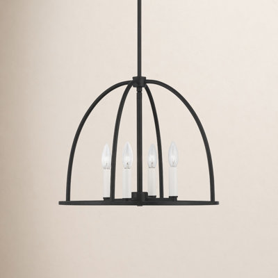 Roumel 4 - Light Metal Lantern Chandelier