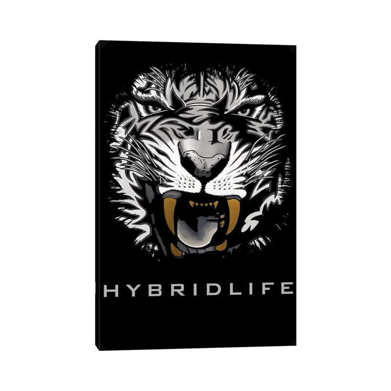 Roar 1 Piece Wrapped Canvas Wall Art, 20.32 cm H x 30.48 cm W