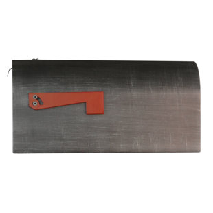 Steel Post Mounted Mailbox
