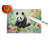 Panda Glass Cutting Board Large