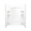 60" W x 74.75" H Frameless Rectangle Sliding Shower Kit with Towel Bar and Base Included-396322267-497540138