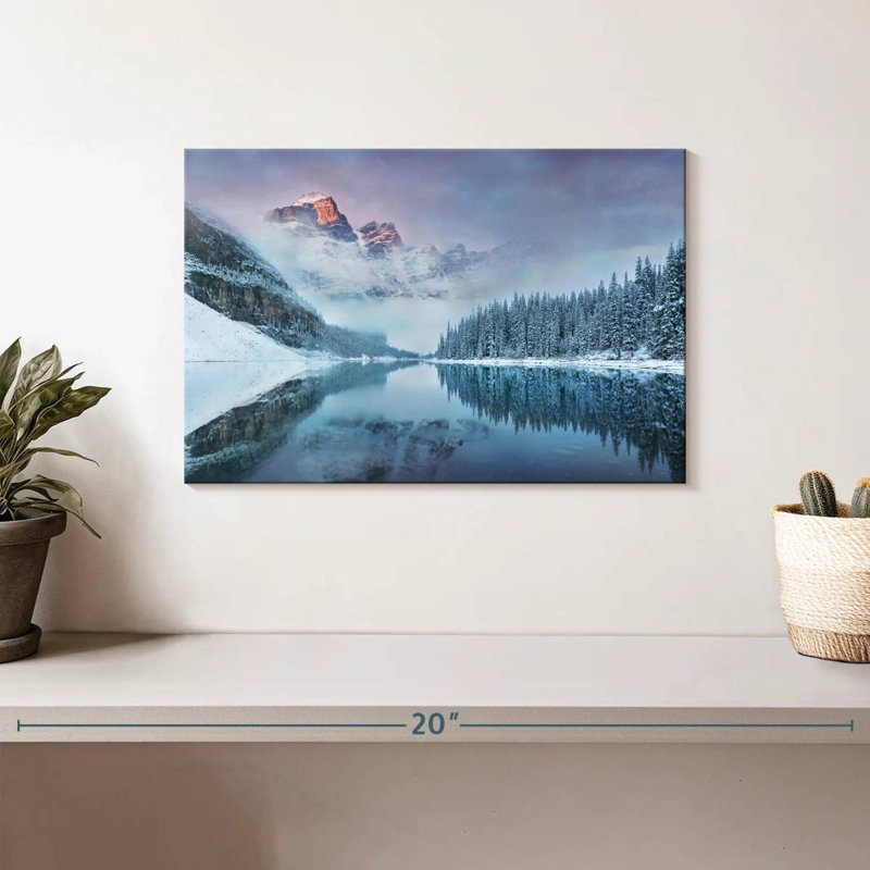 Alvord Wispy Snow Mountain, H 8 po x l 12 po