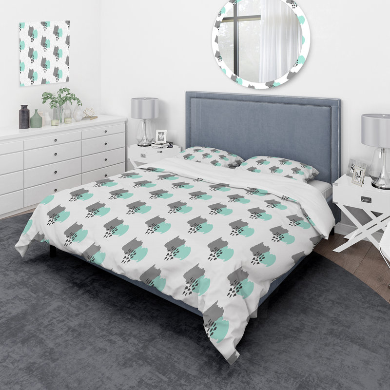 Polyester No Patchwork Duvet Cover, King Duvet Cover + 2 King Shams