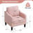 Mid-Century Accent Chairs Featuring Removable Cushions-2075942463