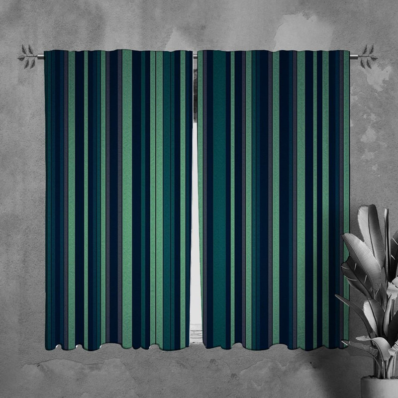 Paire de rideaux obscurcissant en polyester Tayveion, L 20 po x L 82 po