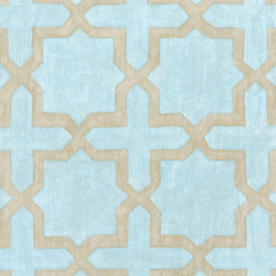 Garden Tile II by Chariklia Zarris - Wrapped Canvas Print