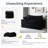 63" Upholstered Loveseat Sofa Couch Wide Armrests Compression Sofa-1153186117
