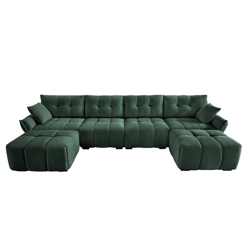 Chenille Modular Sectional Sofa