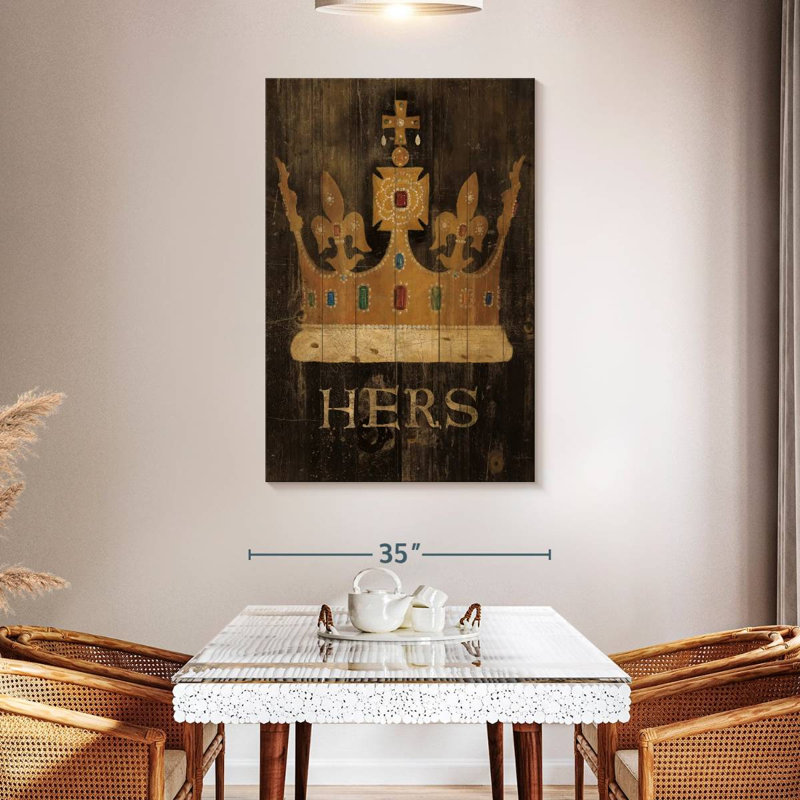 Kerner Her Majesty's Crown, 48" H x 32" W