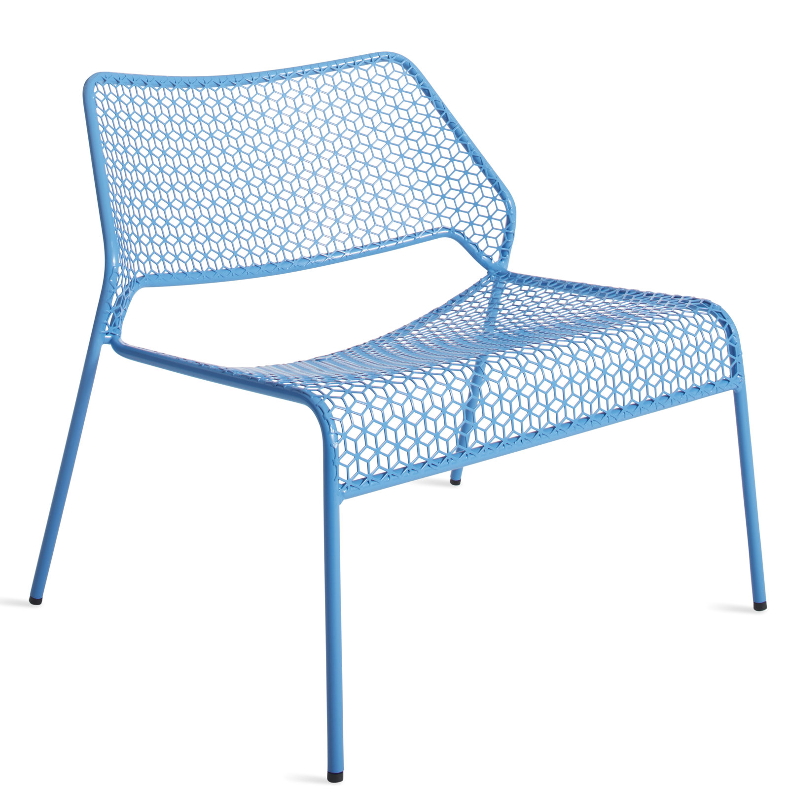 Hot Mesh Patio Lounge Chair, Simple Blue