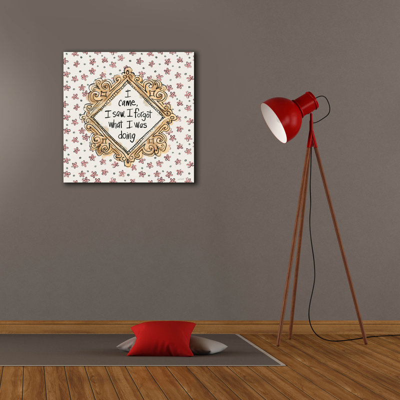 Art mural sur toile Sentiments 2 "par Anne Tavoletti, 26" x 26 "