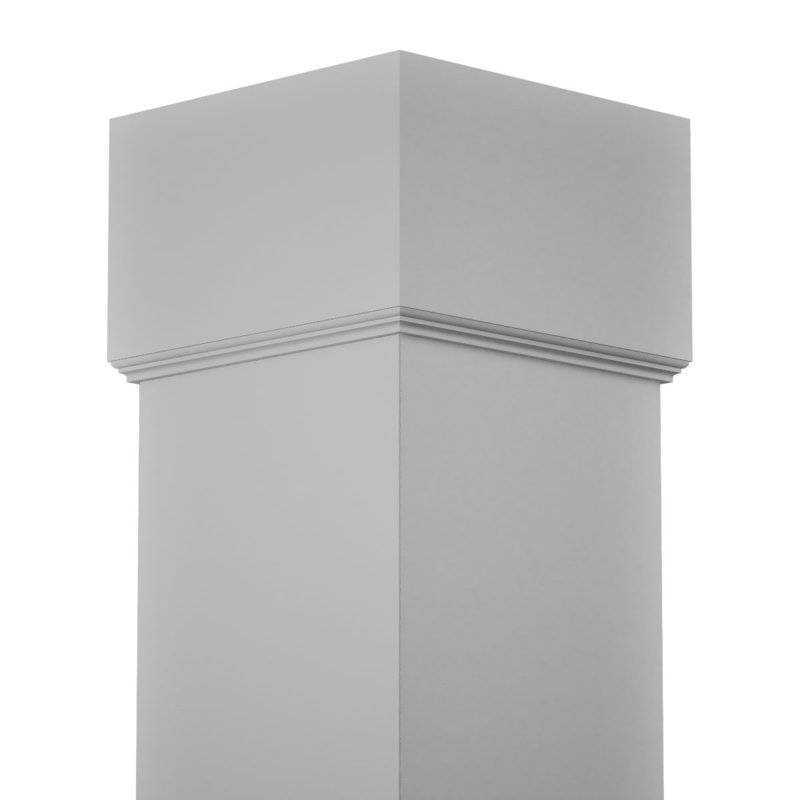 Colonne carrée classique en PVC lisse non effilée Craftsman, base standard et base standard, H 120 po x l 11,63 po
