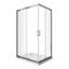 Geronda 6 mm Rectangular Corner Entry Shower Enclosure, 67.5-70 x 72.5-75 cm, H 190 cm