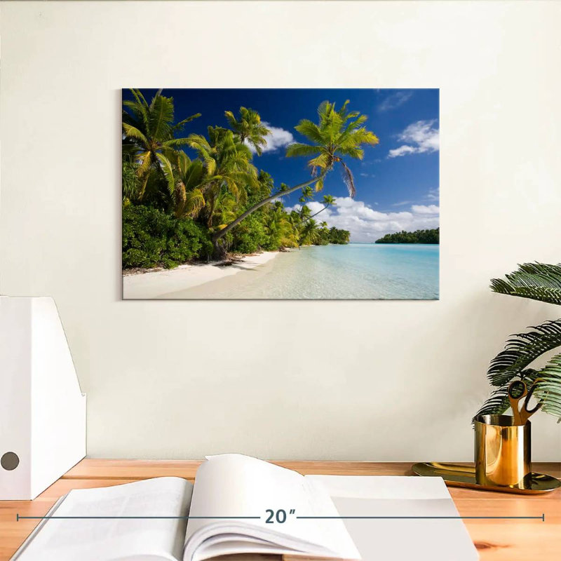 Gillard Tropical Aitutaki Lagoon, H 8 po x l 12 po