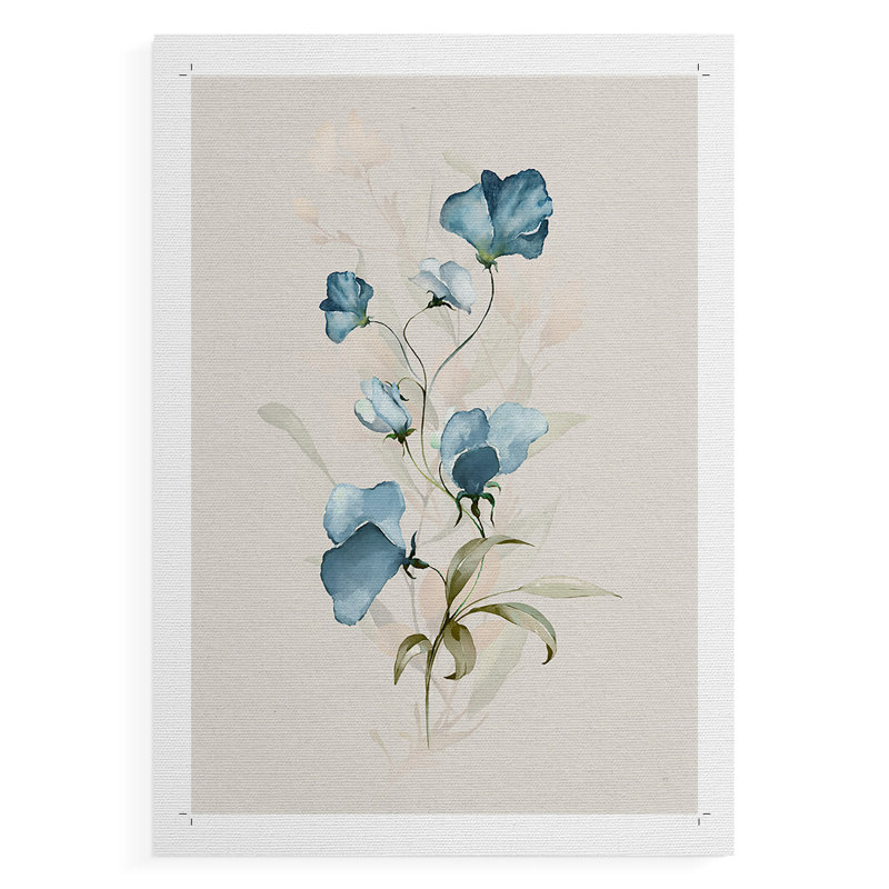 Sweet Pea I - Impression sur toile seulement - NON CADRE
