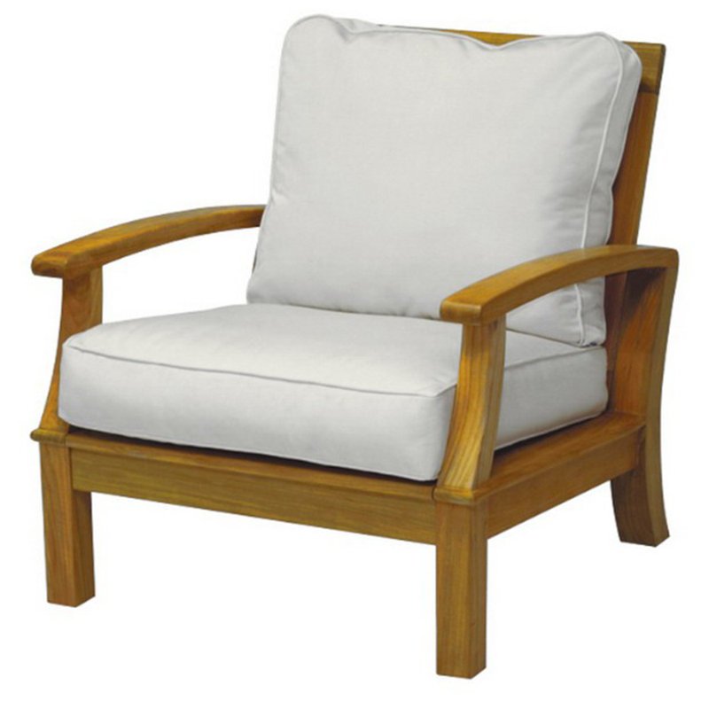 Monterey Outdoor 4 - Piece Teak Conversation Set, Natural