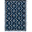 Tapis d'intérieur / extérieur à motif géométrique Reid Performance-15107406