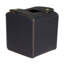 Noir Leather Tissue Box Cover