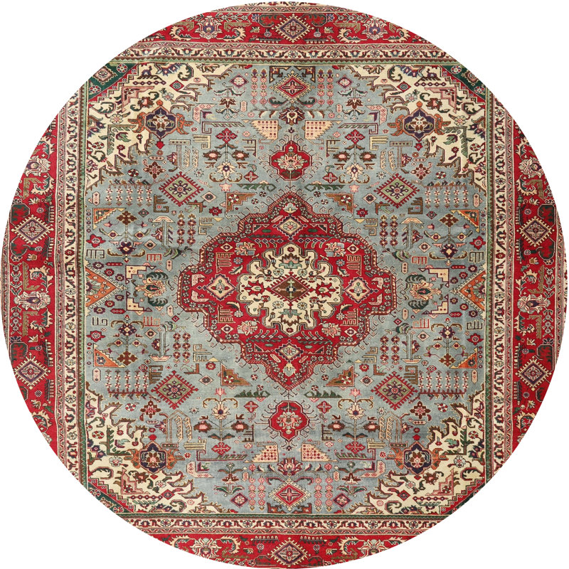 Oriental Indoor Rug, Round 6'