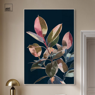 Fuchsia Frond I Canvas Natures Art Prints by Art Remedy