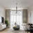 8 - Light Dimmable Modern Linear Chandelier-1326441902