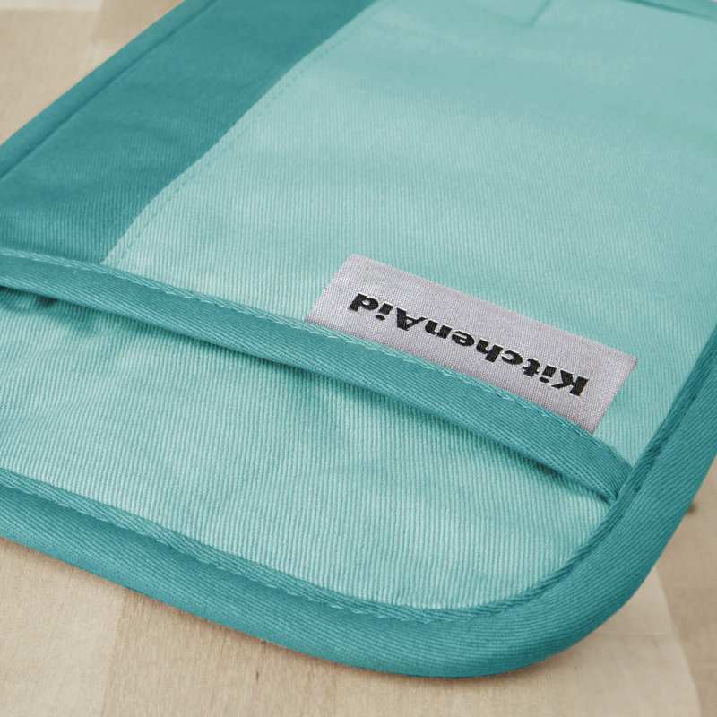 KitchenAid Beacon 2-Piece Potholder, Aqua Sky