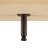 Rattan Lift-Top Coffee Table with Hidden Storage & Open Shelf
