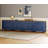 Scarlett TV Stand with 8 Doors and 4 Drawers, Wood Universal TV Stands with Storage Cabinets, Entertainment Center TV Console Table for Living Room, Bedroom, Navy Blue-456902427
