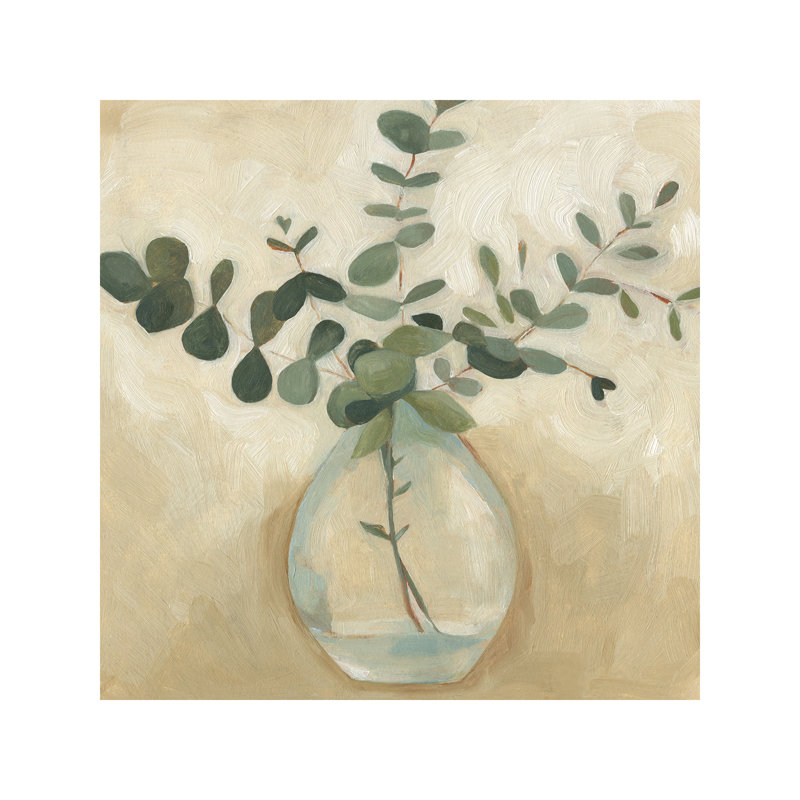 Greenery Still Life III by Emma Scarvey - Wrapped Canvas Painting