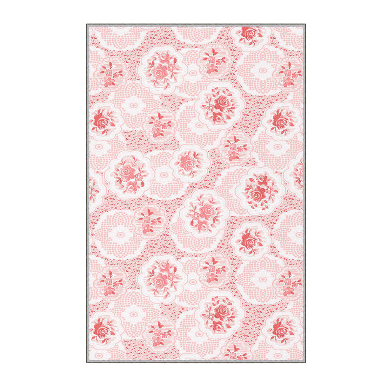 Premium 3D Printed Area Rug, 100% Polyester, Antibacterial, Non-Slip PVC Felt Bottom | 8 mm Pile Height, Machine Washable, Durable & Stylish for Living Room, Bedroom, & Home Décor