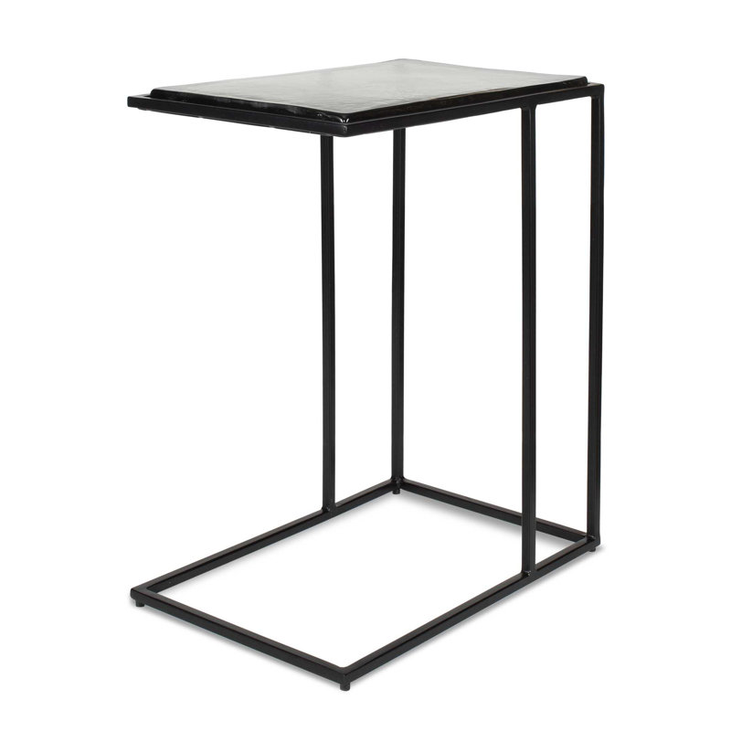 Uttermost Mateo Glass Top Accent Table