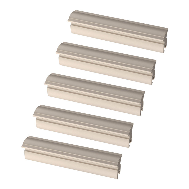 Poignée de tiroir d'armoire Classic Curve Ajuste-Pull (TM) de 1 po à 4 po (25-102 mm) (paquet de 5)