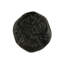 Carbonite Collection Knob 1-1/2 Inch Diameter Black Iron Finish (10 Pack)