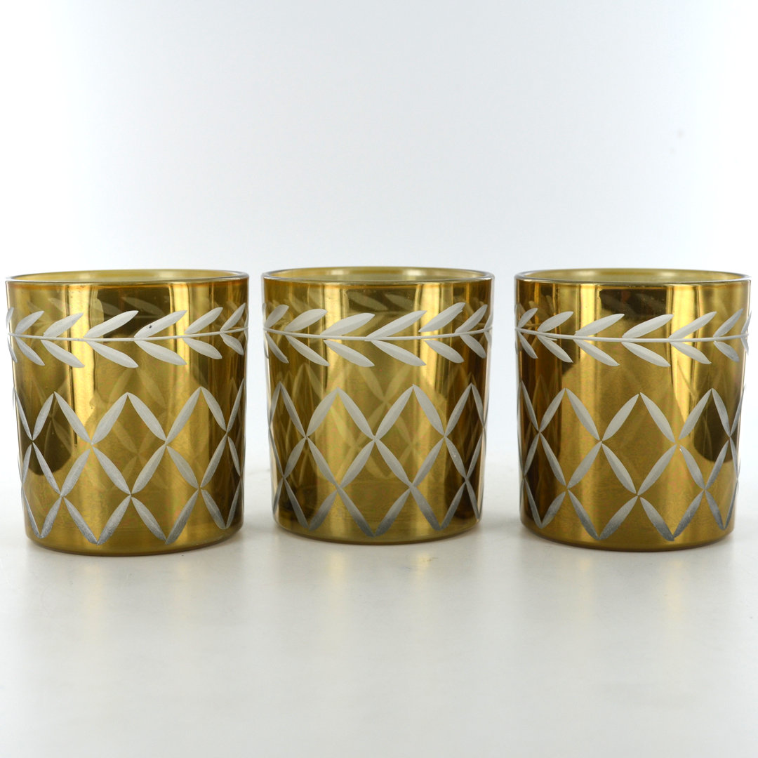 8Cm Glass Tabletop Votive Holder