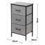 40cm W Metal Bedside Table-1153785592